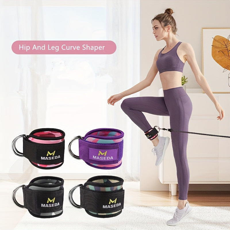 Fitness Ankle Double D ring Band Yoga Supplies