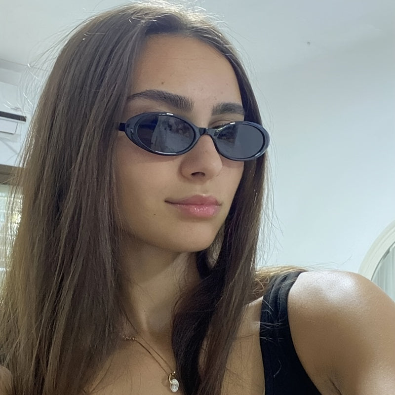 Small Animal Print Sunglasses Vintage Women Eyeglasses