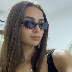 Small Animal Print Sunglasses Vintage Women Eyeglasses