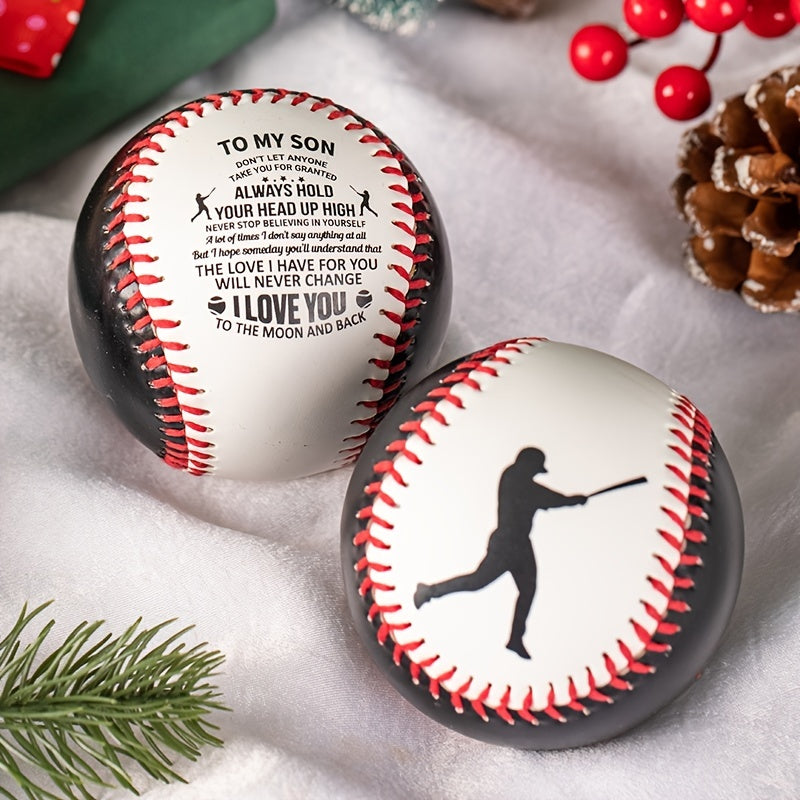 Motivational Baseball for Son - Perfect Gift for Enthusiasts & Athletes