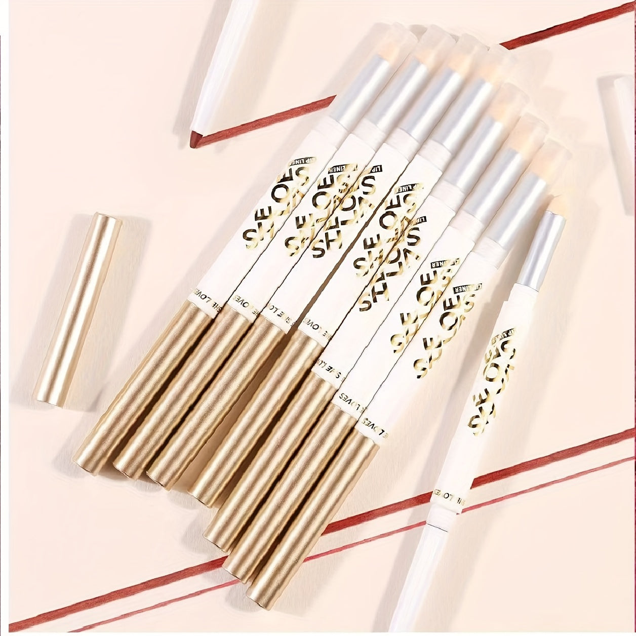 Brown Matte Lip Liner Waterproof Long Lasting Lipstick