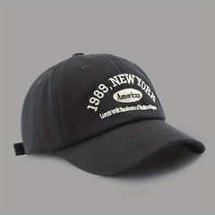 1989 York Baseball Cap Solid Embroidered Lightweight Dad Hat