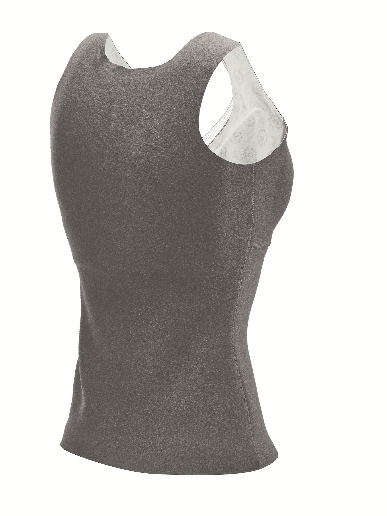 Mesh Stitching Thermal Tank Top V Neck Sleeveless Underwear Top