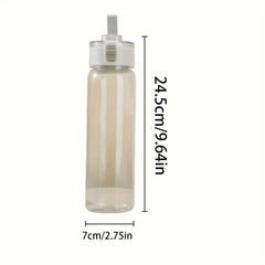 Portable Folding Straw Water Cup Juice Cup Outdoor Sports Supplies