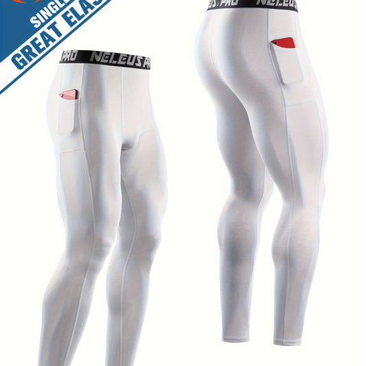 Men's Fitness Pants Quick Drying Sports Tights Basketball Running Leggings