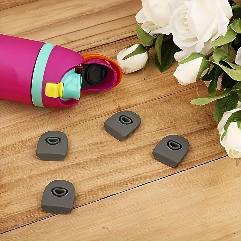 4pcs Water Cup Replacement Silicone Stopper Top Cap for 19-40 oz Bottles