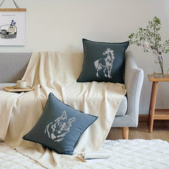Wolf Pattern Stencil For DIY Painting On Fabric Car Boards Craft Projects