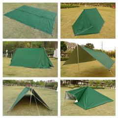 Outdoor Tarpaulin for Rain & Sun Protection – Beach Camping & BBQs