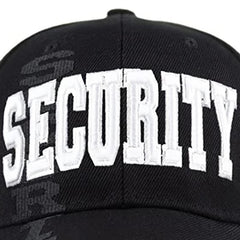 SECURITY Embroidered Baseball Cap