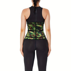 Geometric Pattern Tummy Wrap Tummy Control