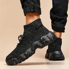 Men's Plus Size Running Shoes Breathable Non Slip Sneakers