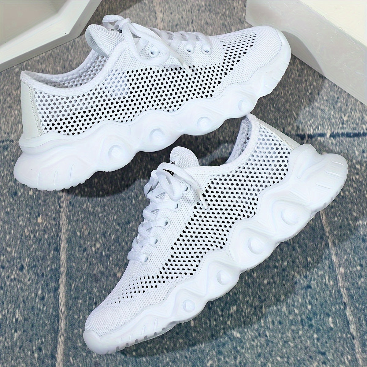 Mesh Breathable Running Shoes Wear Resistance Non Slip Sneakers