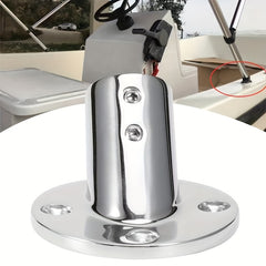 Stainless Steel Handrail Fittings Rectangular Base 60 32mm
