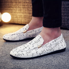 Men's Breathable Loafer Shoes Comfortable Non Slip Casual Shoes