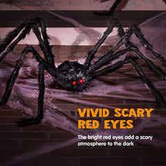 Glowing Extra Large Spider Halloween Decorative Props