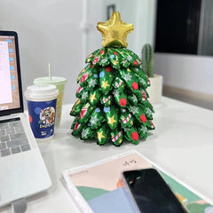 38cm Christmas Tree Foil Balloon - Self Standing - Xmas Party Decor