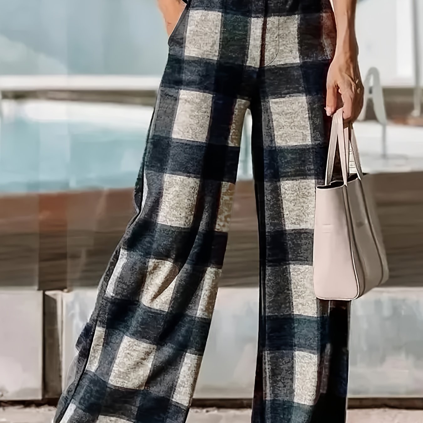 High Waist Wide Leg Pants for Women