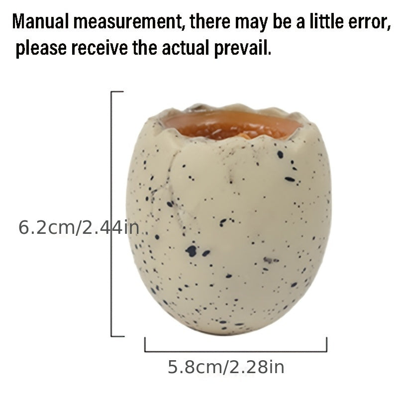 Dino Egg Prank Toy Set - Surprise Birthday Gift - Novelty Dinosaur Cup Squeeze