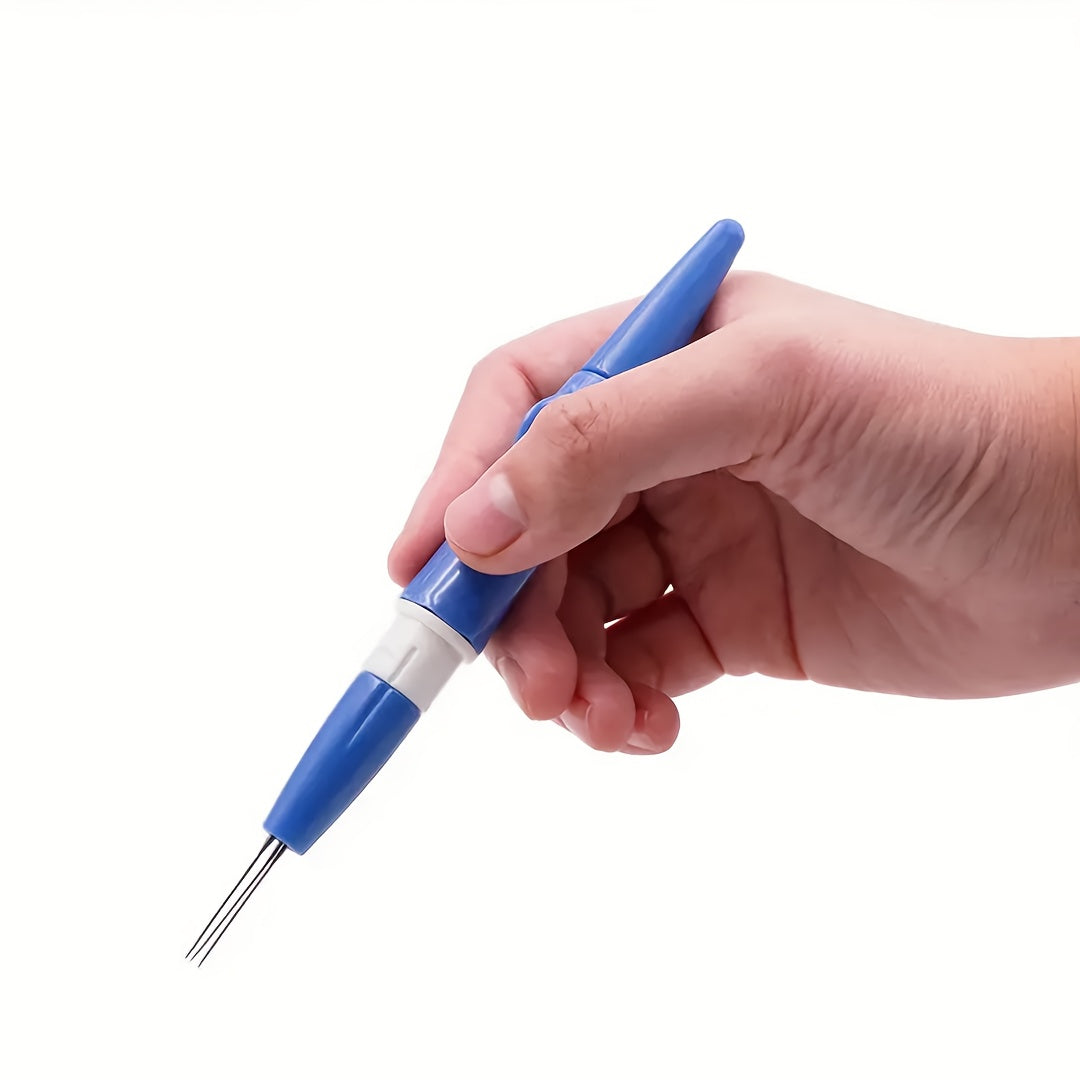 1pc Felting Needle Tool With 3 Needles Pen Style Needle Felting Tool