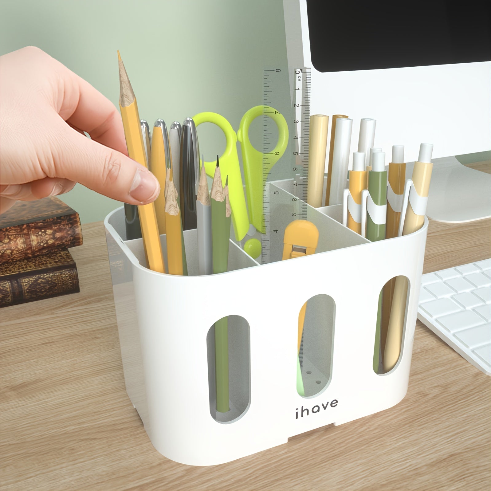 Pen Holder Office Accessory Storage Organizer
