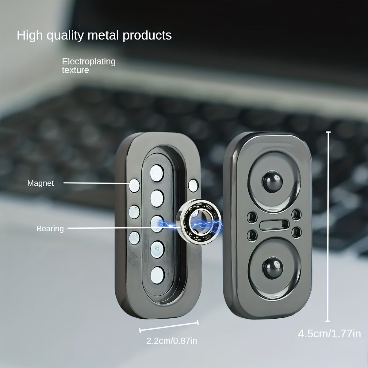 Magnetic Metal Toys Decompression Toys Men's Gift For Adults