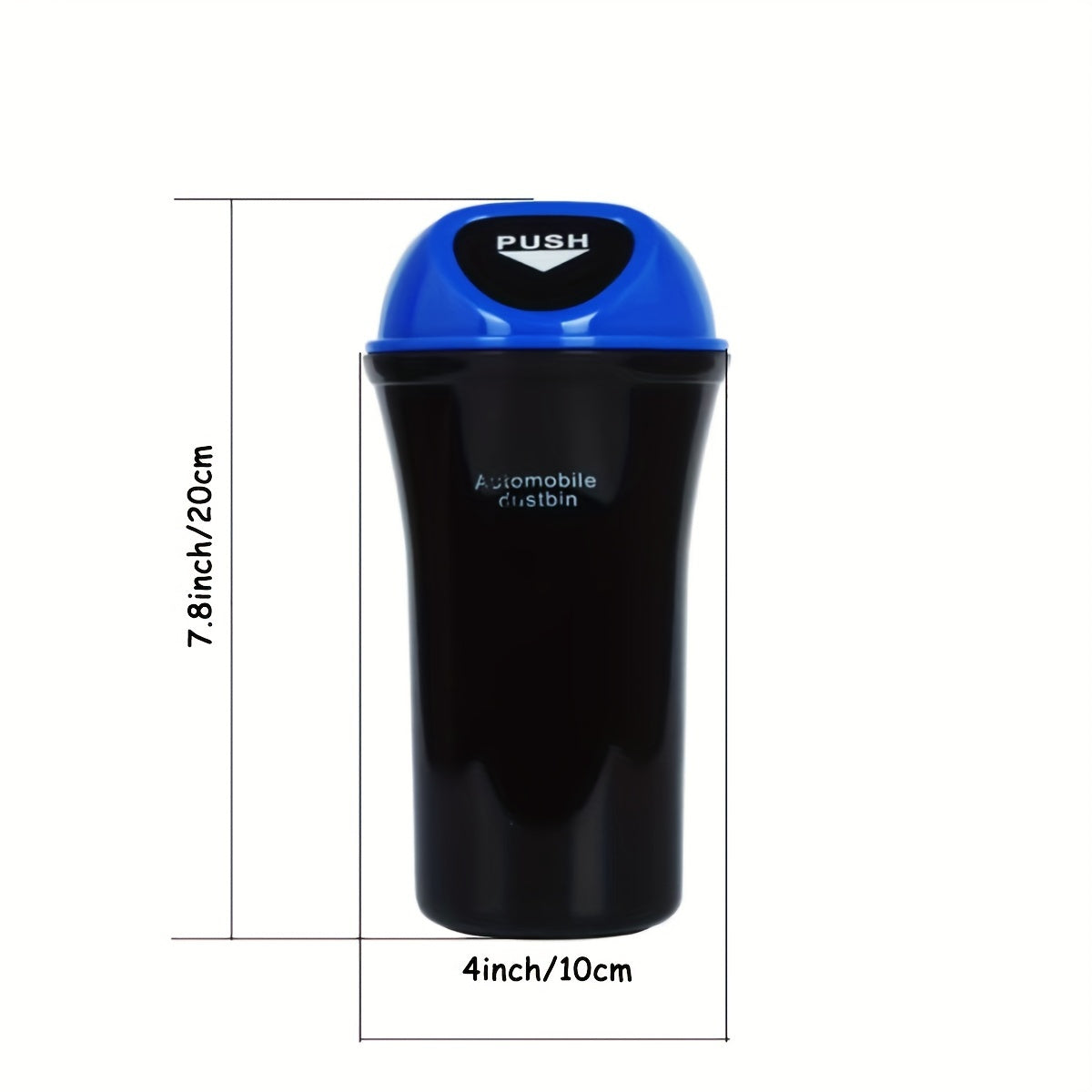 Car Trash Can With Flip Lid Car Garbage Cup