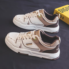 Men's Lace up Sneakers Skate Shoes With Good Grip