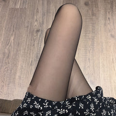 High Waist Slim Footed Pantyhose Women's Stockings