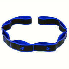 Digital Segmented Yoga Elastic Resistance Band Fitness Stretching Band