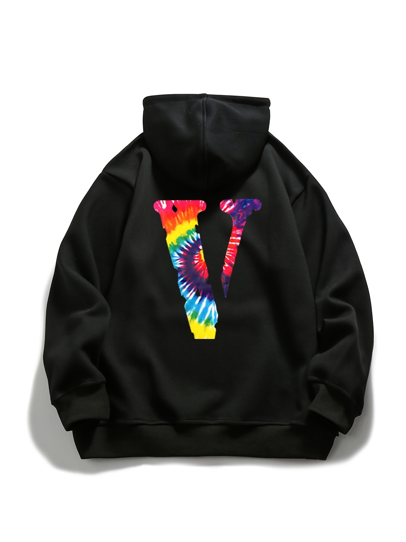 Love Letter Graphic Hooded Sweatshirt Pullover Casual Fleece Top