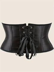 Strapless Corset Bustier Lace Up Body Shaper Women's Lingerie