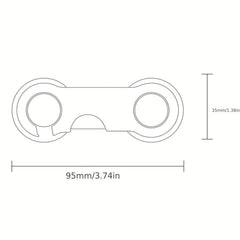 6-Pack Child Safety Locks for Cabinets and Drawers