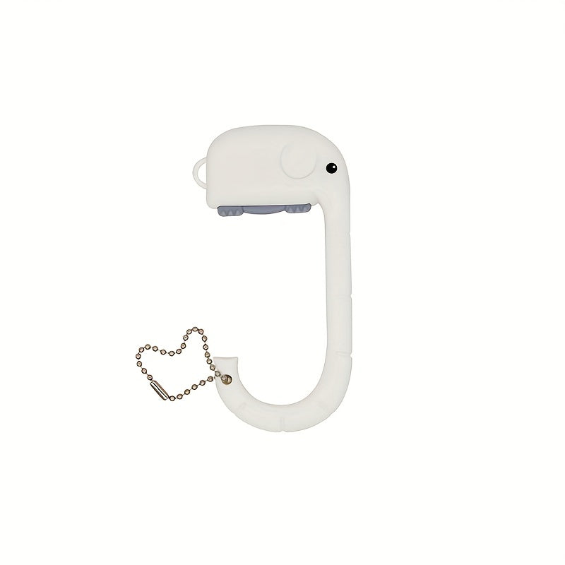 Cute Elephant Bag Hook for Table - Non-Slip and Functional