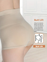 Seamless High Waist Boyshort Panties Women's Lingerie
