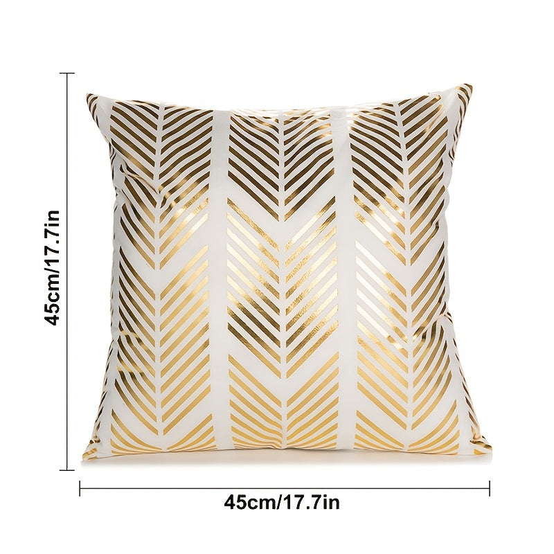 Short Plush Pillowcase Cover 44x96 Golden High Office/School/Home Supply