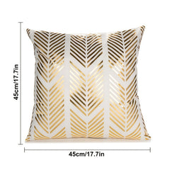 Short Plush Pillowcase Cover 44x96 Golden High Office/School/Home Supply