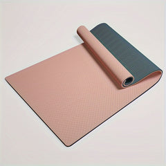 Waterproof TPE Yoga Mat Non Slip Fitness Mat Ideal for Yoga Pilates