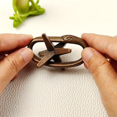 1 Pc Shekou Escape Zinc Alloy Unlocks Kong Ming Lock Magic Alloy Toy