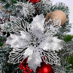 Christmas Floral Decorations Metal Cutting Dies Stencils Paper Art Embossing