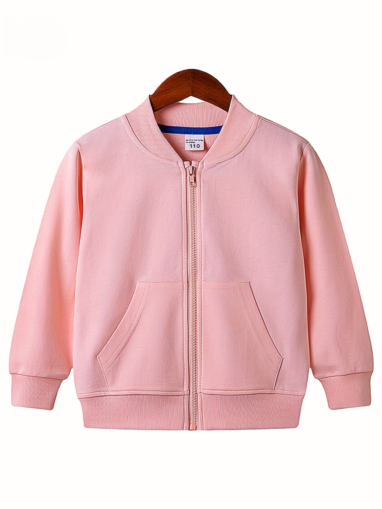 Toddler Active Sweatshirts Jackets Boy Girl Kids Autumn Solid Sports Tops