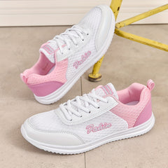 Women's Letter Decor Sneakers Lightweight Running Shoes