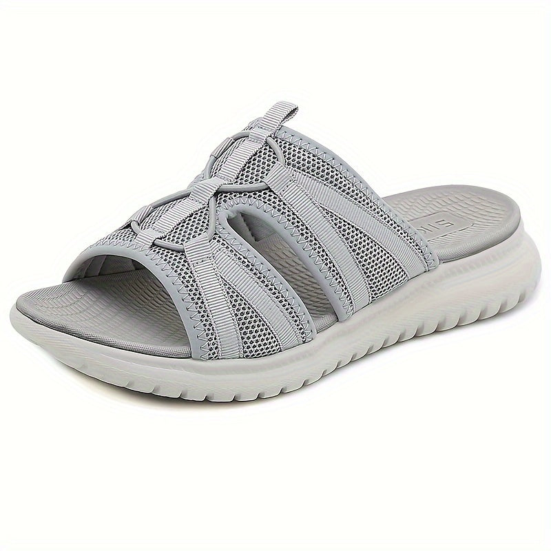 Women's Breathable Mesh Slides Soft Sole Shoes Lightweight Summer Shoes