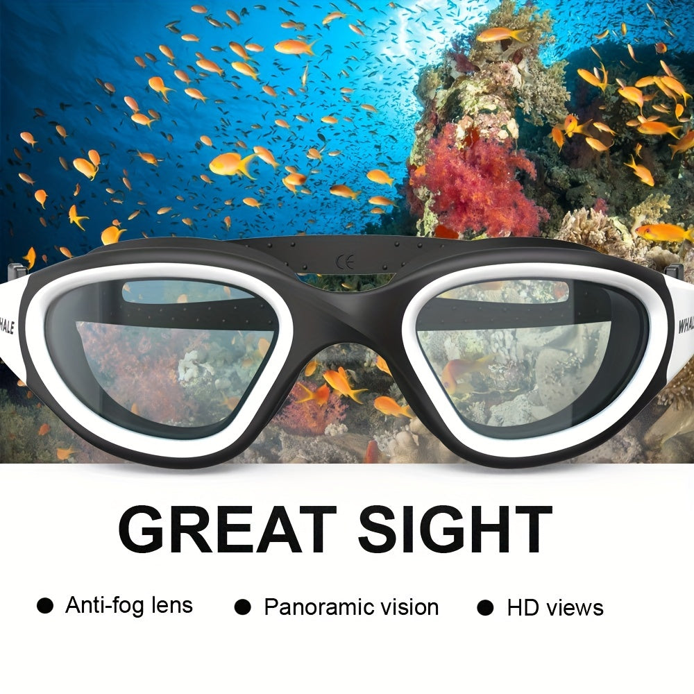 Professional Adult Swimming Goggles for Clear Vision & Protection