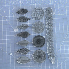 Leaf Cartoon Transparent Stamp Various Tree Leaf Transparent Stamp
