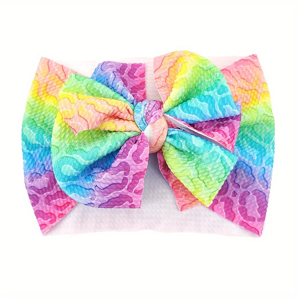 Floral Print Headband Hair Accessories For Babies