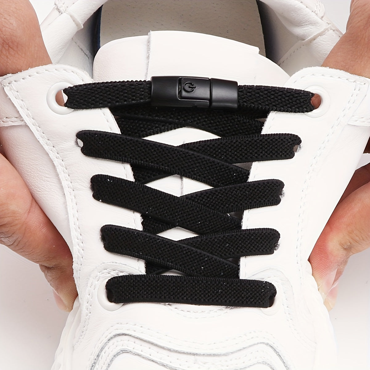 Women's Polyester Laces Sneaker Accessories No Laces With Buckles