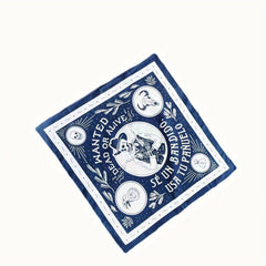 Skull Cowboy Vintage Cotton Hip Hop Bandana Scarf