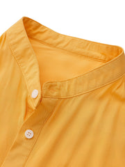 Men's Short Sleeve Leisure Shirt for Spring & Summer