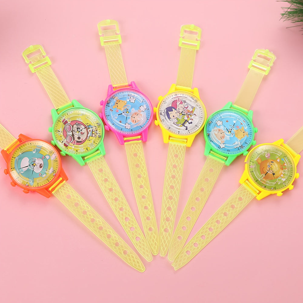 30pcs Cartoon Character Watches Fun & Educational Party Favors for Kids