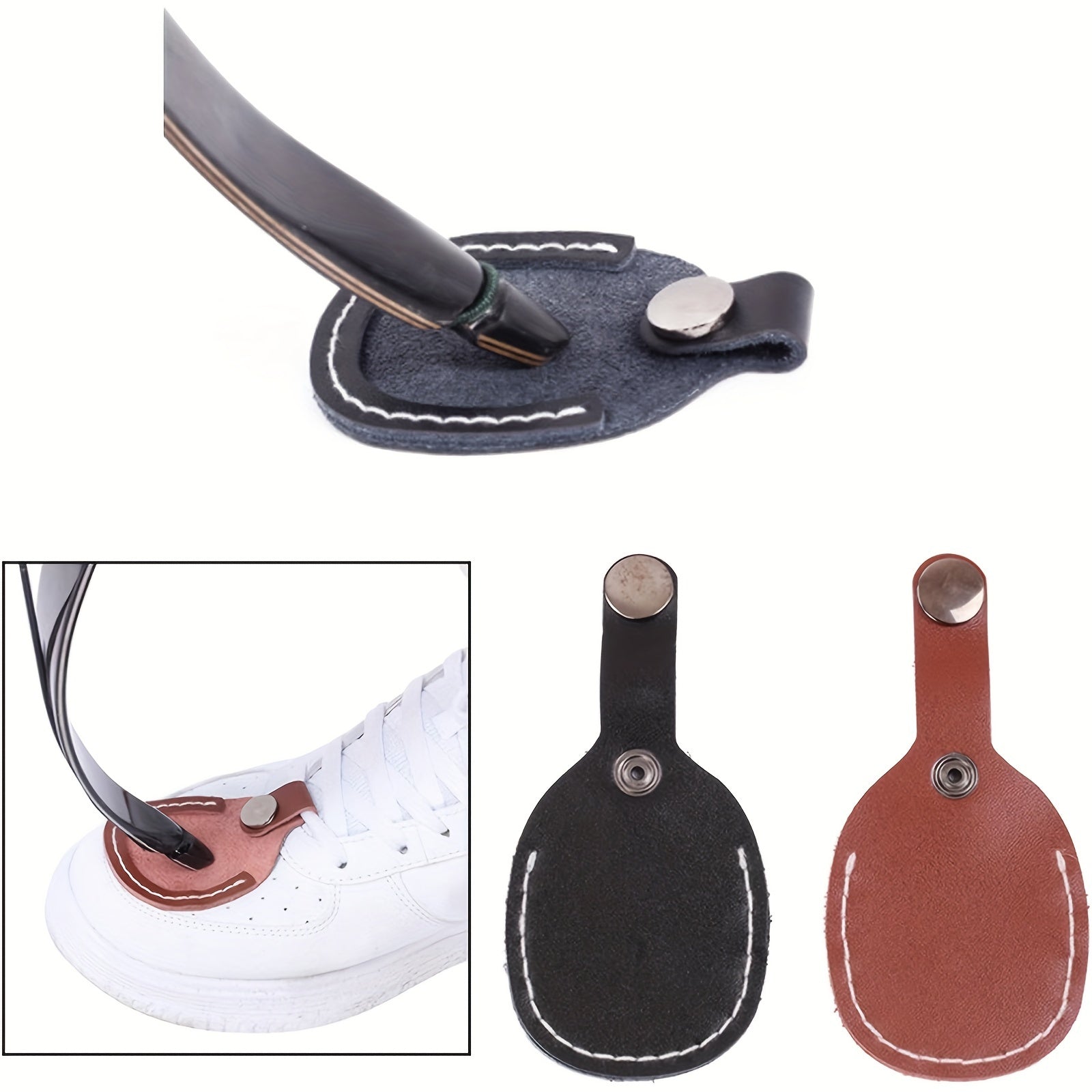 Recurve Bow Tip Protector Soft And Durable PU Leather